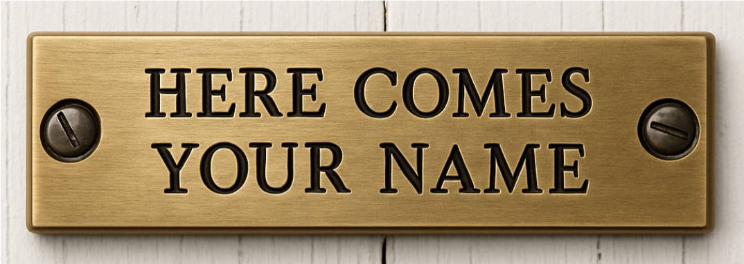 Brass Plate Example